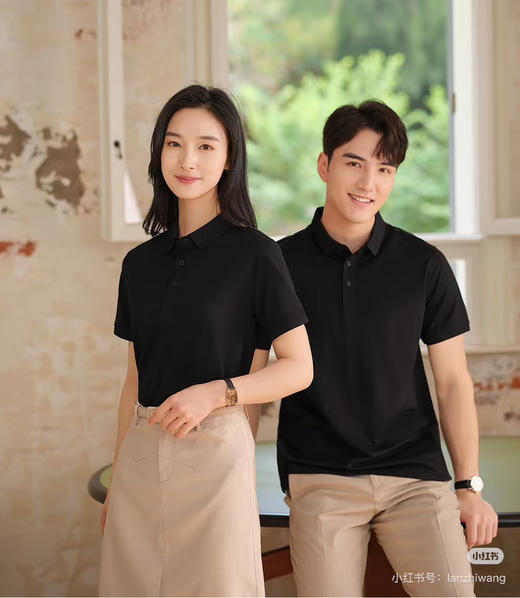 KL情侣同款速干polo衫032807 商品图2