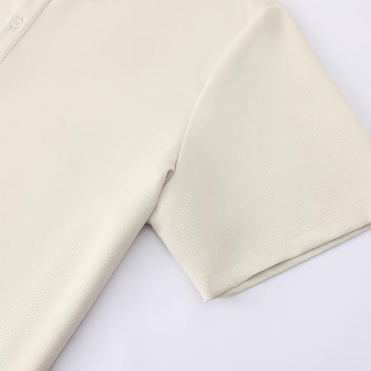 GXG男装26夏季日常通勤时尚百搭简约翻领男式短袖休闲POLO衫K&C 商品图4