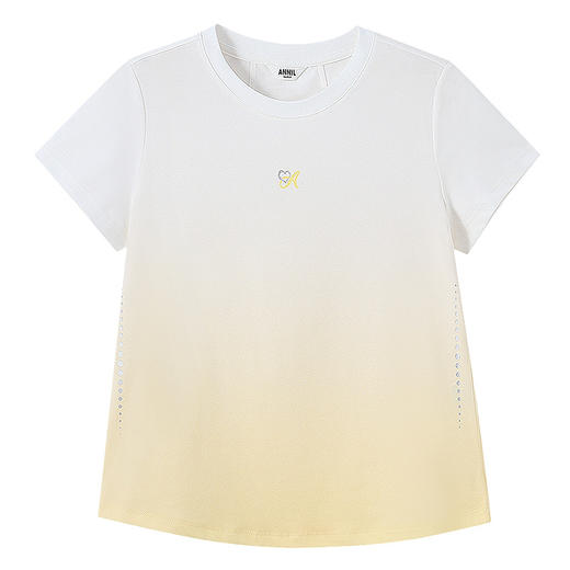 女童圆领短袖针织衫夏季新款安奈儿童装EG621687 商品图7