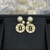 迪奥  Tribales 系列 圆形镶钻双珍珠耳钉 （XK） 商品缩略图0