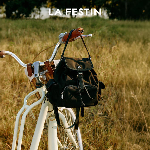 拉菲斯汀 游牧包双肩满满包包休闲旅行背包大容量学生通勤书包 商品图3