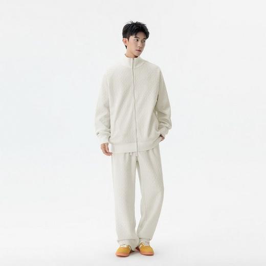 【DSL】大依优型大码男装立领休闲套装上衣外套裤子运动休闲舒适套装 商品图3