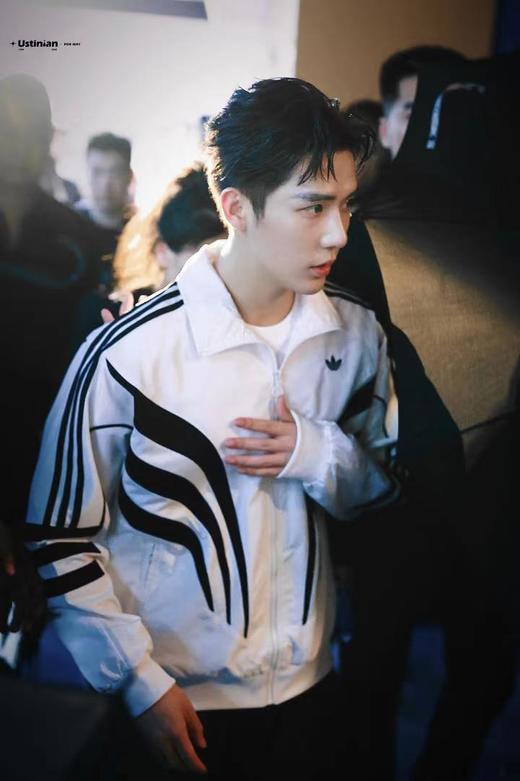 明星同款AD复古火焰夹克外套男女同款 商品图0