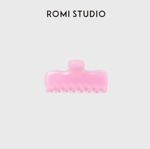 ROMI STUDIO“Cherry Kiss” 醋酸纤维轻量鲨鱼发夹头饰 24SSS162 商品图0