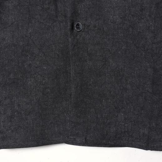 SDSA男装2026新款高贵轻奢韩系铆钉拼接翻领短袖衬衫百搭时尚上衣 商品图4