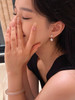 加州小众牌原单LH真钻耳钉 商品缩略图0