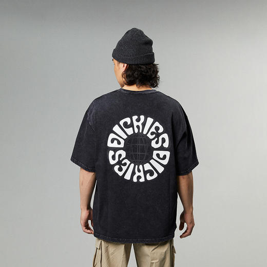 Dickies背后趣味LOGO印花短袖T恤 美式复古男女同款 DK0A87MJ 商品图3