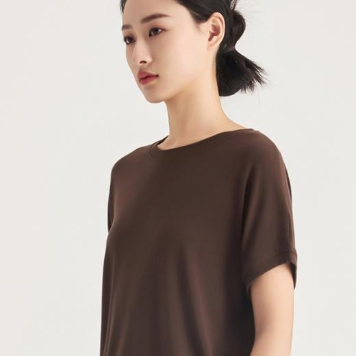 【2026年新款热卖】Mylyis 冰云纱圆领短袖M66306 慵懒随性，清凉一夏；采用兰精莫代尔，手感细腻，舒适透气，亲肤无感； 商品图8