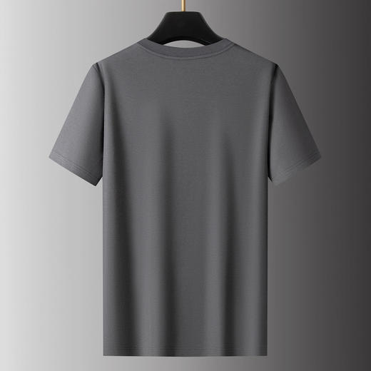 【DPS】大依优型大码男装夏季圆领短袖T恤休闲百搭纯色上衣棉质短袖 商品图4