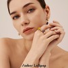 AmberLollipop安铂洛利 流光至境天然水晶开口戒指【该商品不支持用券】 商品缩略图3