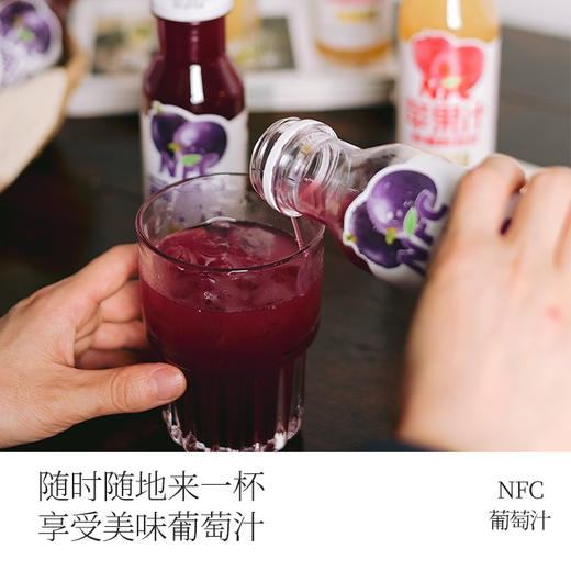 柒语NFC夏黑葡萄汁 280ml/瓶基地直邮 商品图2