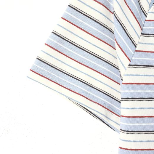 SDSA男装2026新款轻奢韩系撞色tia条纹刺绣字母圆领短袖T恤百搭 商品图3