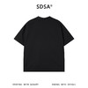 SDSA男装2026新款高贵轻奢潮牌极简风V领纽扣开始短袖T恤百搭舒适 商品缩略图1
