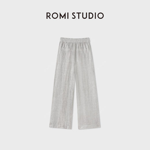 ROMI STUDIO“老钱腔调”天然亚麻酵洗呼吸感西装套装 RWCSXM1694 商品图2