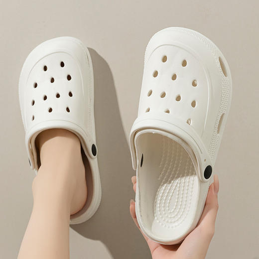 洞洞鞋女士外穿拖鞋女夏天家居鞋女情侣EVA拖鞋男鞋凉拖女鞋批发 商品图0