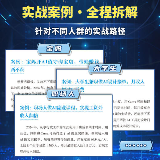 AI掘金白手起家创富实操手册普通人玩转AI赚钱工具 商品图4