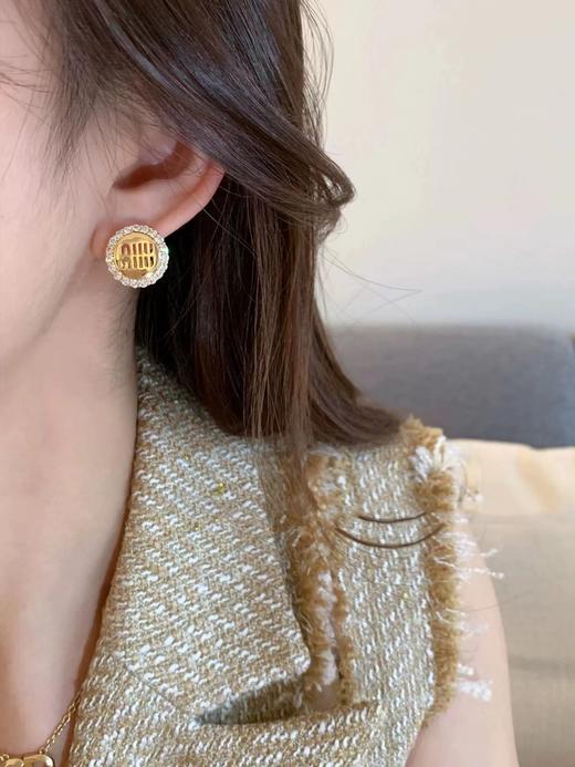 缪缪  双面两戴圆耳钉（XTY） 商品图1