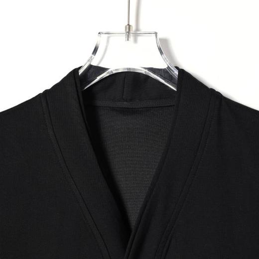 SDSA男装2026新款高贵轻奢潮牌极简风V领纽扣开始短袖T恤百搭舒适 商品图2