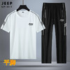 直播间爆款！！！吉普【JEEP SPIRIT高品质夏季短袖圆领T恤短裤长裤运动套装JP-SJT818】长裤是直筒版型  规格颜色指上衣 裤子是黑色！ 商品缩略图5