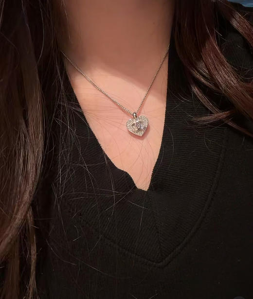 香奈儿 2026春季满钻双C新款系列 项链 耳环 商品图4