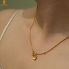 【香港周六福黄金钻石首饰】流光溢彩星耀方糖K金项链 约4.4克 商品缩略图2