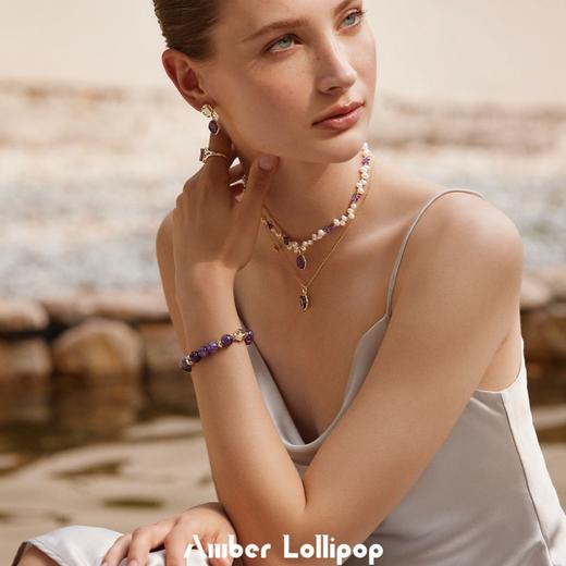 AmberLollipop安铂洛利 流光至境系列天然水晶珍珠手串 商品图1