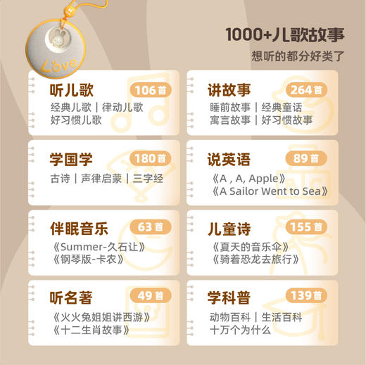 火火兔口袋便携故事机B1 商品图6