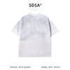 SDSA男装2026新款高贵轻奢潮牌渐变珠子花朵设计圆领短袖T恤百搭 商品缩略图1