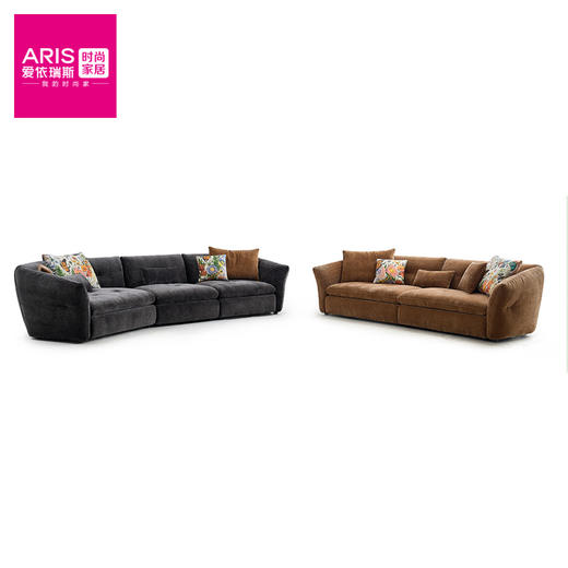 爱依瑞斯  米兰达系列  布艺沙发  塞尔达布拆洗款 商品图0