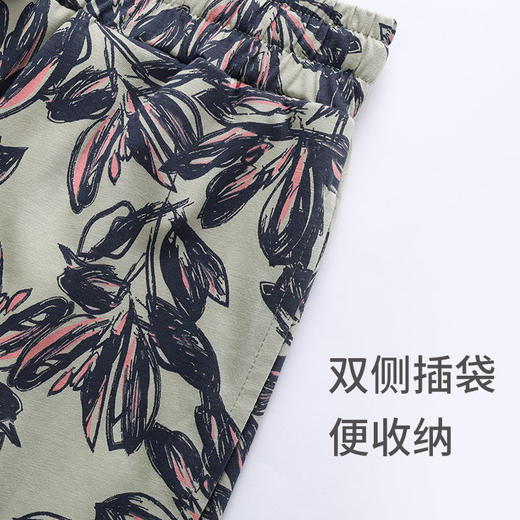 【舒雅男士中裤】轻松休闲外穿系列 高弹索罗娜加棉混纺面料，极佳弹性舒适抗皱易打理39/26736P 商品图7