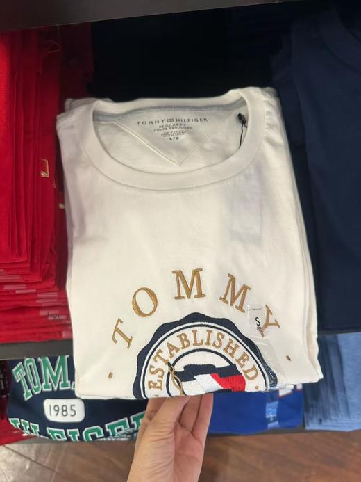 599元/2件 Tommy 新款 男士圆领短袖T恤衫，新版亲肤材质超级舒服 美国代购，无中文标签，介意慎拍 商品图5