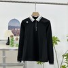 点此购买 迪桑特高尔夫女士PRO撞色修身长袖POLO衫 ly 343983 商品缩略图2