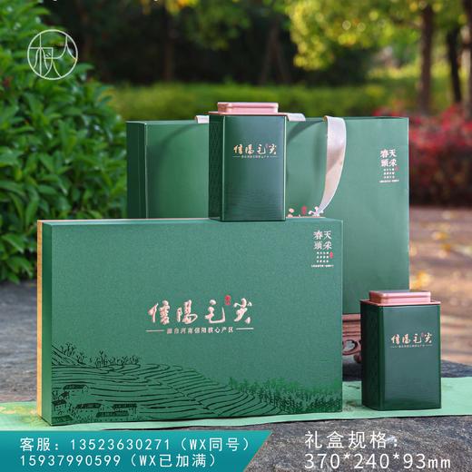 20元一套 / 一箱20套 春天头采【信阳毛尖 双罐 墨绿色】 商品图0