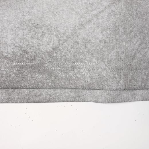 SDSA男装2026新款轻奢国潮复古做旧扎染三粒扣装饰宽松短袖T恤 商品图4