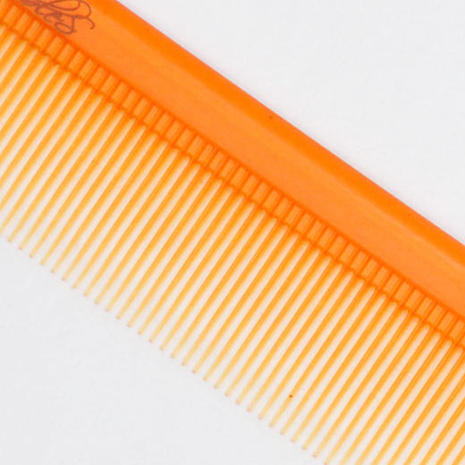 Doubles 达布仕理发剪发梳子透橙色/裁剪梳尖尾梳 美发钢针挑梳盘发分区梳子 商品图2