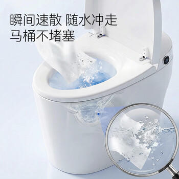 京东京造湿厕纸80片*10包 家庭装清洁杀菌湿纸巾厕纸  厚实速散湿厕巾洁厕 /家庭清洁/纸品 /清洁纸品 /湿厕纸 商品图6