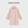 ROMI STUDIO“慵懒随性”轻薄挺括插肩袖翻领长款风衣 RWDSWU2345 商品缩略图0