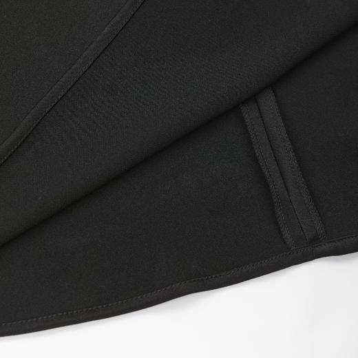 ROMI STUDIO“晚宴”缎面哑光醋酸极简小立领无袖连衣裙RWDSLY2395 商品图4