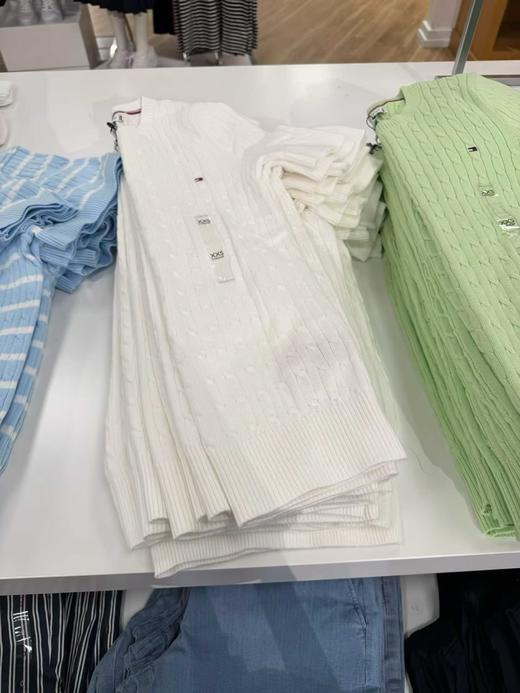 599元/2件 Tommy女士薄款 适合春夏秋 半袖麻花针织衫  春秋打底！夏日单穿 超级仙 美国代购，无中文标签，介意慎拍 商品图1