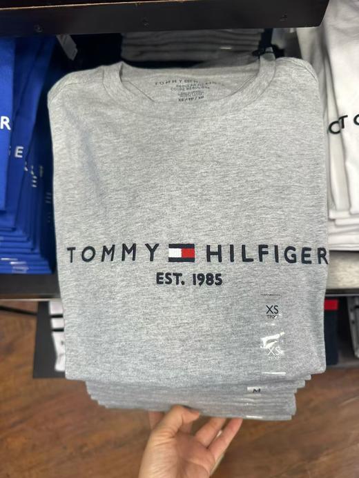 599元/2件 Tommy 新款 男士圆领短袖T恤衫，新版亲肤材质超级舒服 美国代购，无中文标签，介意慎拍 商品图1