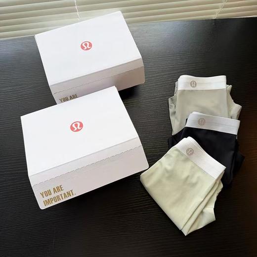 出口订单余！原箱原盒原包装lulu温变虫草抑菌男士内裤(3条装） 商品图12