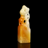 孤品18026老挝石红花冻仿太湖钮方章姓名章藏书章1.8*1.7*6.2cm 商品缩略图2