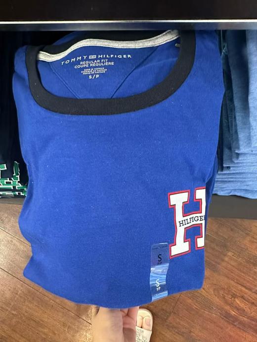 599元/2件 Tommy 新款 男士圆领短袖T恤衫，新版亲肤材质超级舒服 美国代购，无中文标签，介意慎拍 商品图3