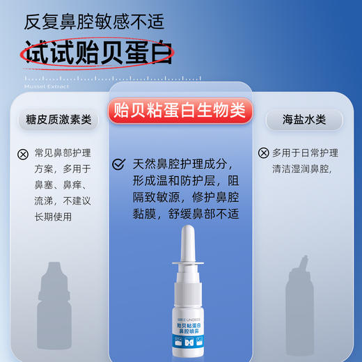 【限时多送1支】安肌士鼻喷|高纯度贻贝黏蛋白，花粉季用它安心！ 商品图5