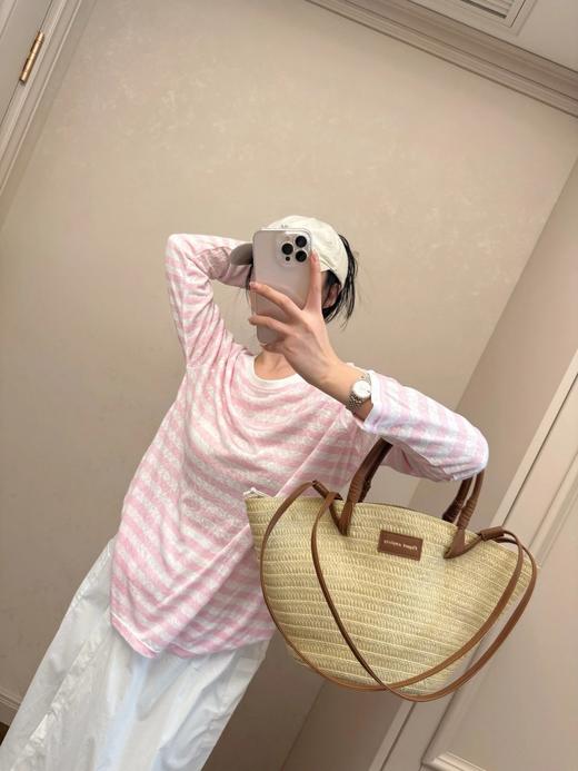 青岛版！防晒条纹衫  26Y04006- 商品图3