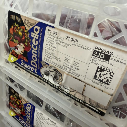 智利🇨🇱西梅  口感纯甜 硬度佳 多汁 26.8/斤 商品图2