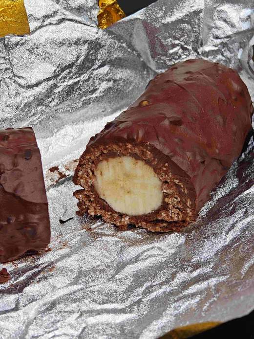 减脂黑巧燕麦香蕉卷，约500g 商品图2