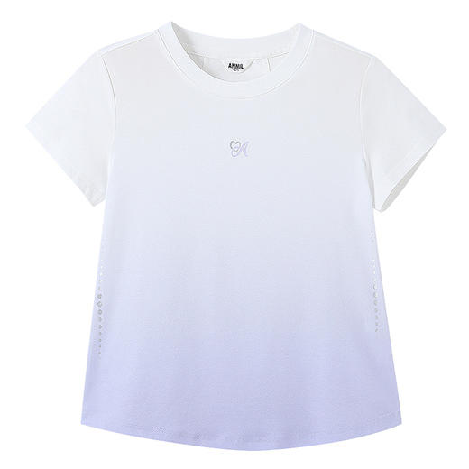 女童圆领短袖针织衫夏季新款安奈儿童装EG621687 商品图6