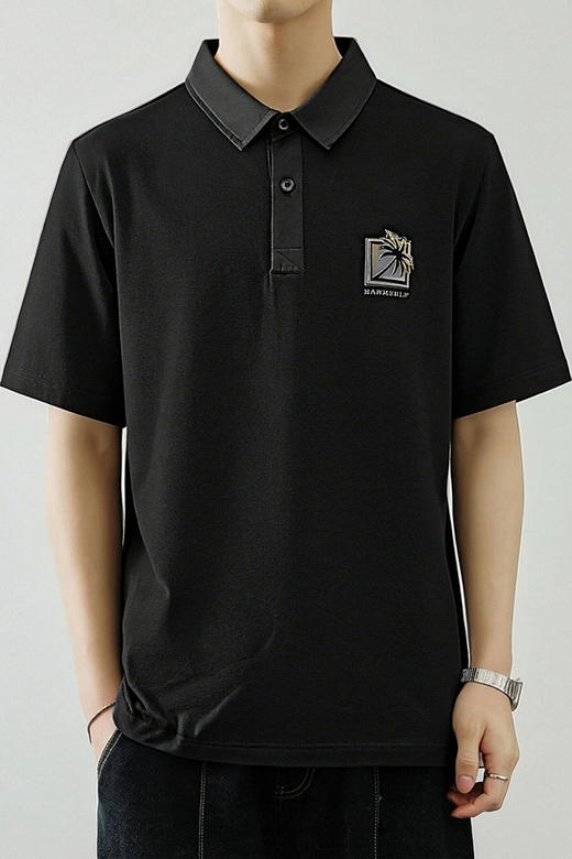 【DPF】大依优型大码男装夏季翻领POLO衫短袖商务休闲棉质上衣短袖 商品图5