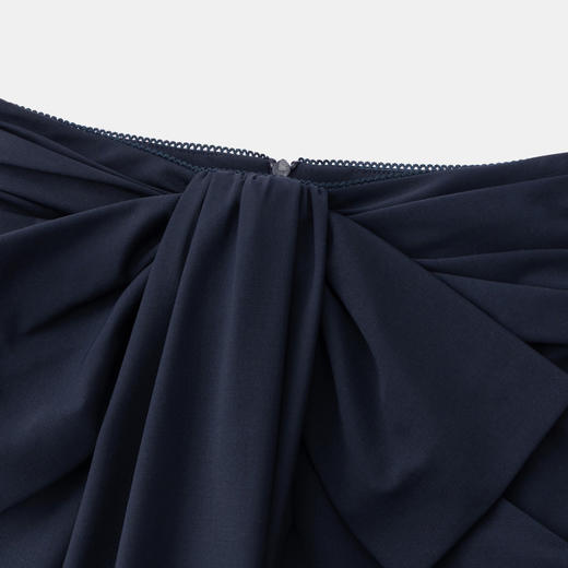 HERLIAN 2026年夏季新品纽结立体蝴蝶结西装半裙女A字裙短裙 商品图3